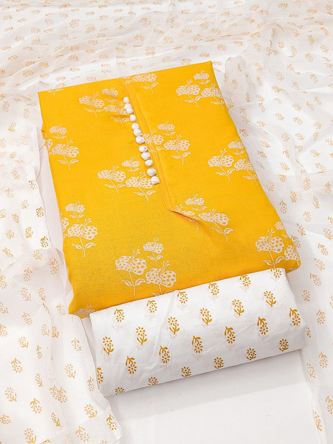 LeeliPeeri Designer Printed Unstitched Dress Material