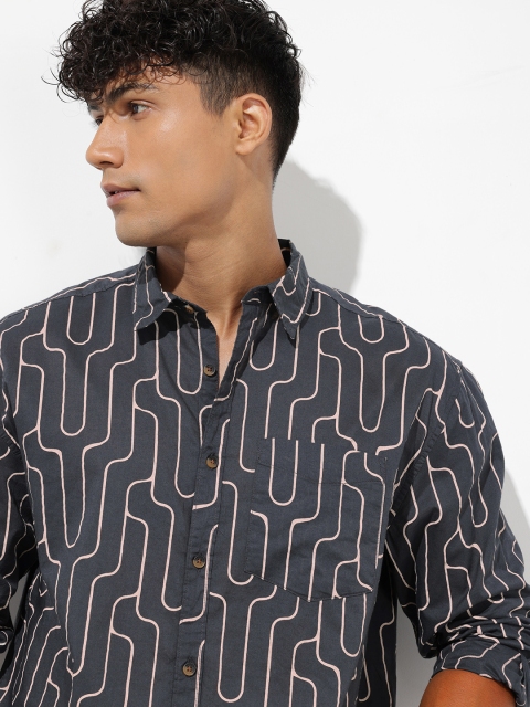 The Roadster Life Co. Pure Cotton Printed Relaxed Fit Casual Shirt - Image 2