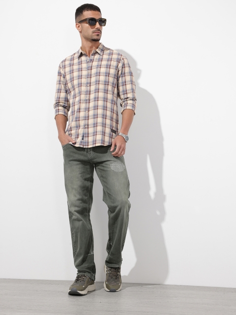 The Roadster Life Co. Checked Pure Cotton Casual Shirt - Image 6
