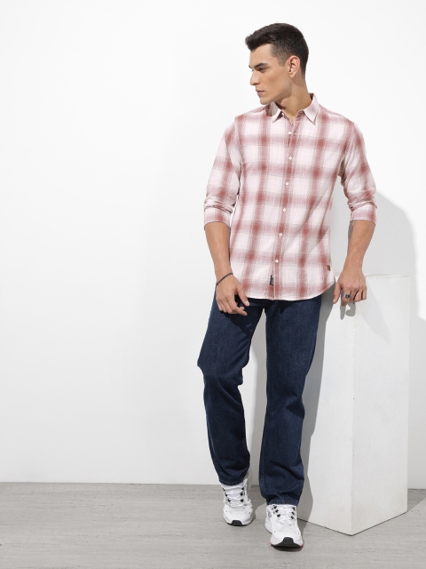 The Roadster Life Co. Checked Pure Cotton Casual Shirt - Image 6