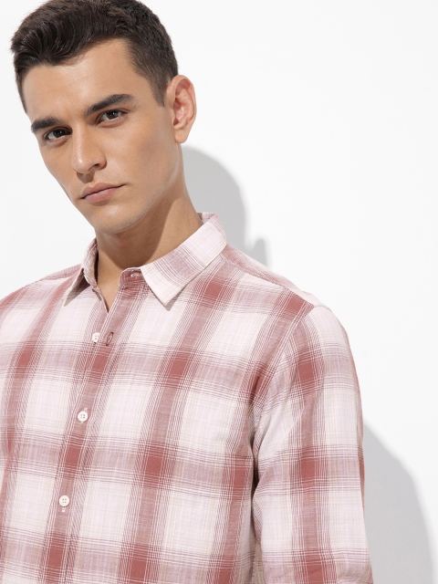 The Roadster Life Co. Checked Pure Cotton Casual Shirt - Image 2