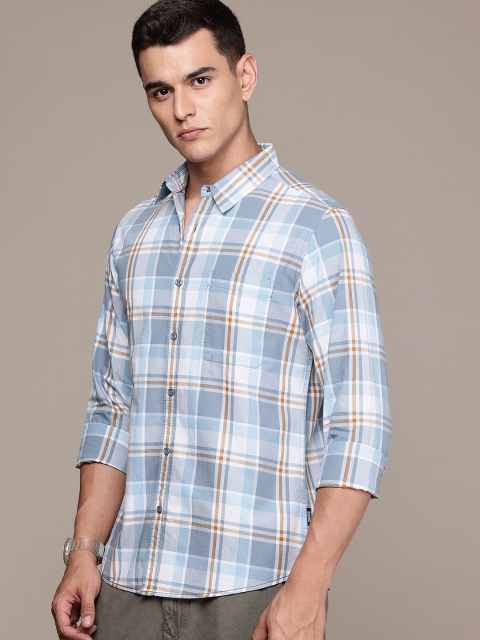 The Roadster Life Co. Checked Pure Cotton Casual Shirt - Image 4