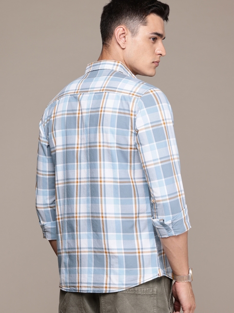 The Roadster Life Co. Checked Pure Cotton Casual Shirt - Image 5