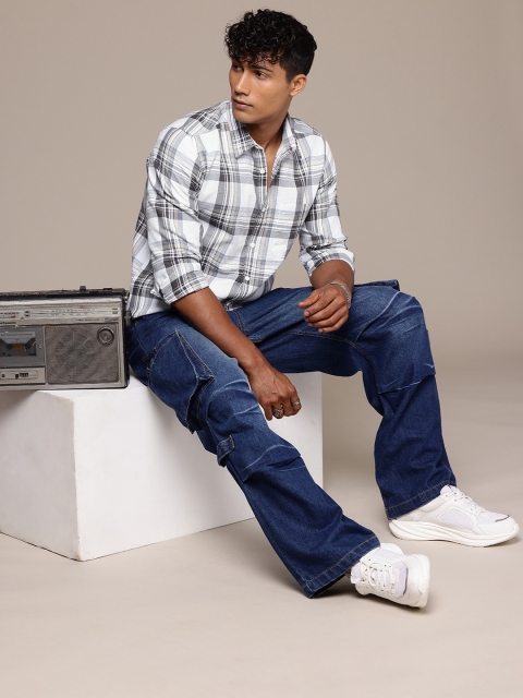 The Roadster Life Co. Pure Cotton Checked Casual Shirt - Image 6