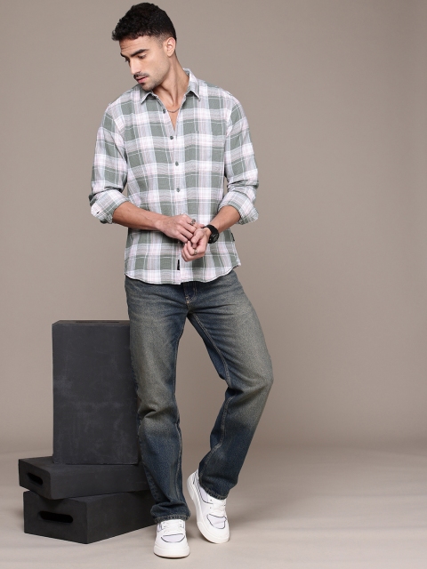 The Roadster Life Co. Pure Cotton Checked Casual Shirt - Image 6