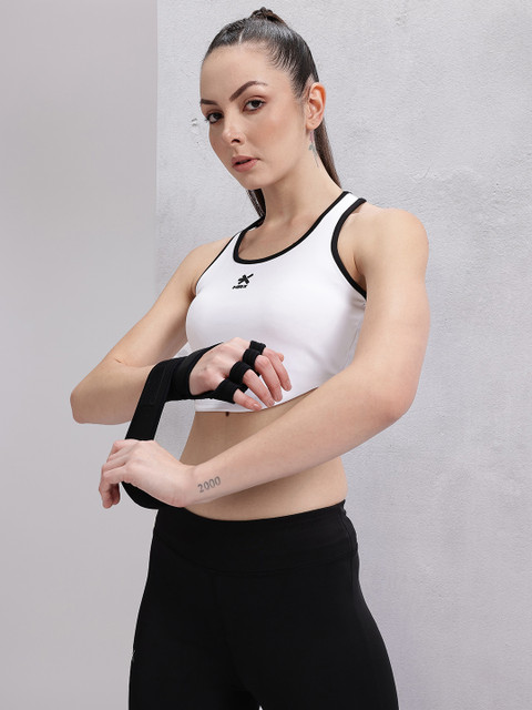 HRX by Hrithik Roshan Retro Running Story Training Sports Bra HR_SS25_W_BA_KT215_03_B