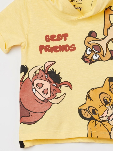 Juniors by Lifestyle Boys Lion King Printed Cotton T-Shirt - Image 3