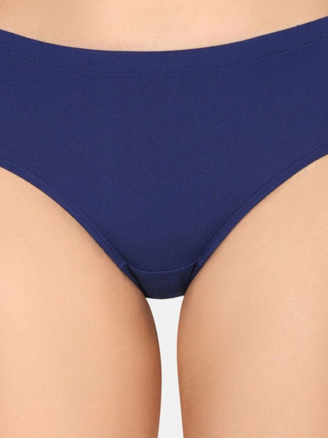 Zivame Women Pack Of 3 Mid-Rise Hipster Briefs - Image 4