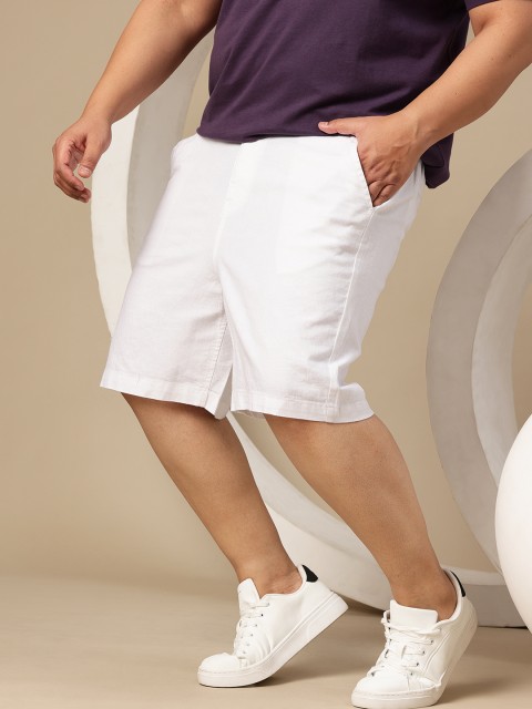 Sztori Men Plus Size Pure Cotton Regular Shorts - Image 2