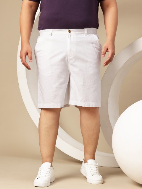 Sztori Men Plus Size Pure Cotton Regular Shorts - Image 3