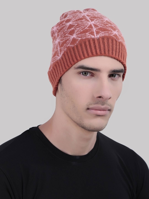 WILD WEST Men Self Design Woollen Beanie - Image 2