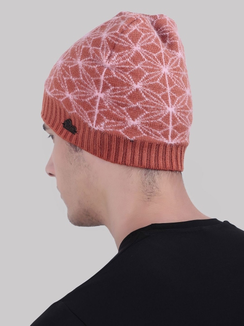 WILD WEST Men Self Design Woollen Beanie - Image 5