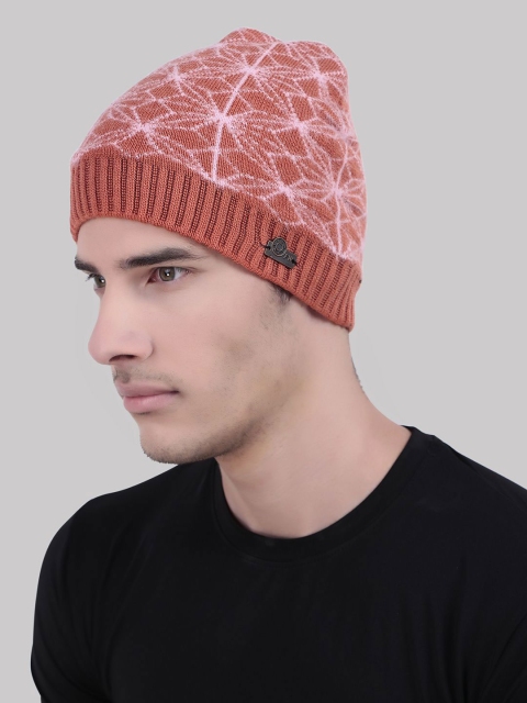 WILD WEST Men Self Design Woollen Beanie - Image 3