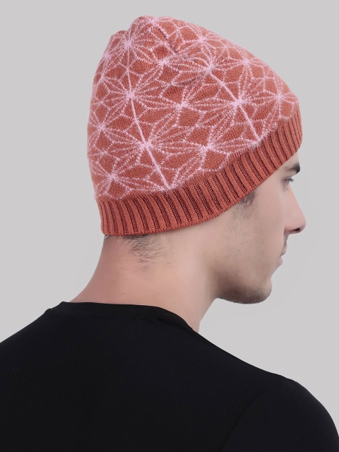 WILD WEST Men Self Design Woollen Beanie - Image 4