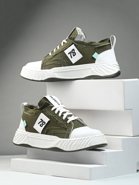 HERE&NOW Men Lightweight Memory Foam Sneakers