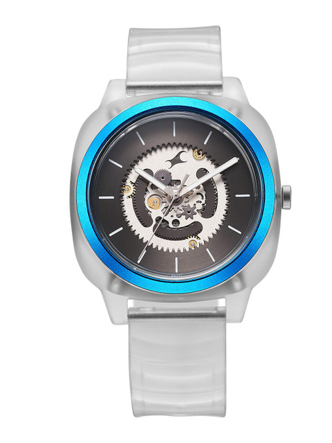 Fastrack Unisex Bare Aluminium Quartz Anthacite Dial Analogue Watch 3312PP03 - Image 2