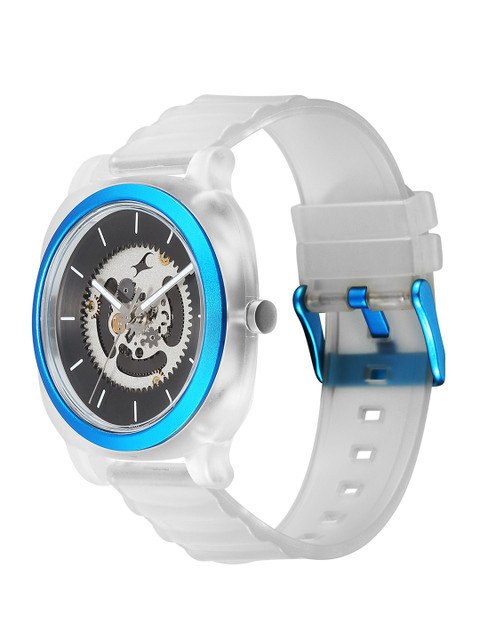 Fastrack Unisex Bare Aluminium Quartz Anthacite Dial Analogue Watch 3312PP03 - Image 4