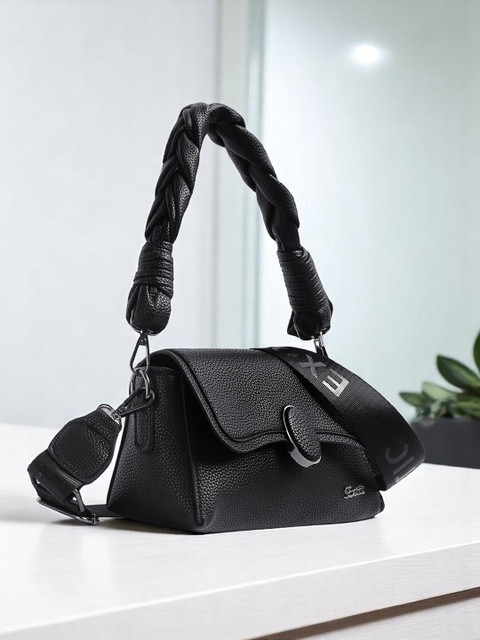 Exotic Women Solid Crossbody Leather Sling Bag