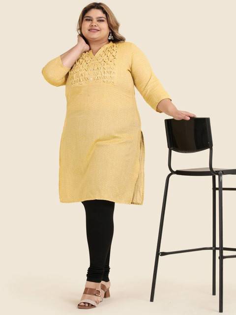 TWIN BIRDS Plus Size Women Super Stretch Cotton Churidar Length Leggings - Image 5