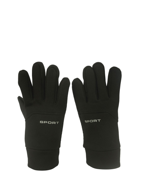 Calvadoss Men Patterned Winter Gloves