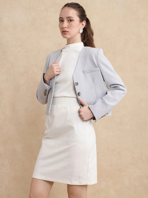 RAREISM Women Melunia Primary White Skirts