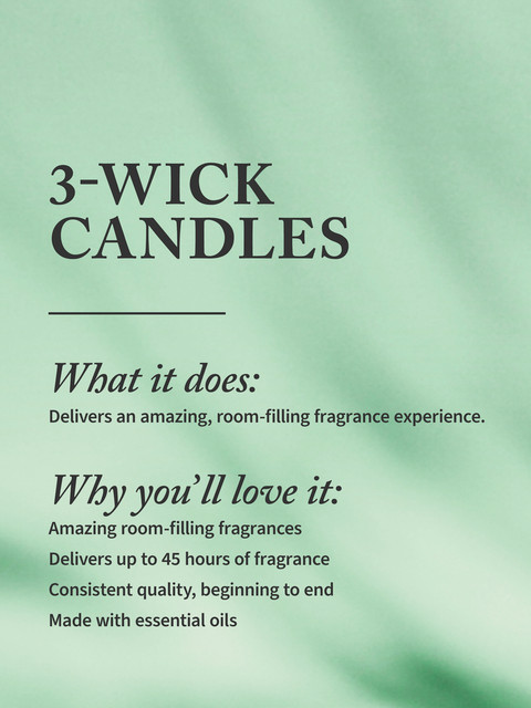 Bath & Body Works Coffee & Whiskey 3-Wick Candle - 411 g - Image 2