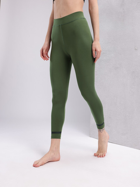 HRX by Hrithik Roshan Women Rapid-Dry Ankle Length Yoga Tights