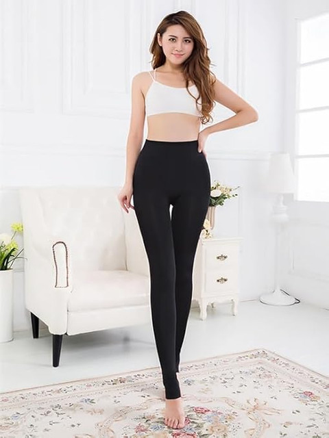 BRACHY Women Stretchable Warm Thick Ankle Length Tights