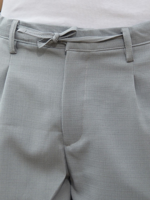 Campus Sutra Men Relaxed Fit Mid-Rise Comfort Trousers - Image 5