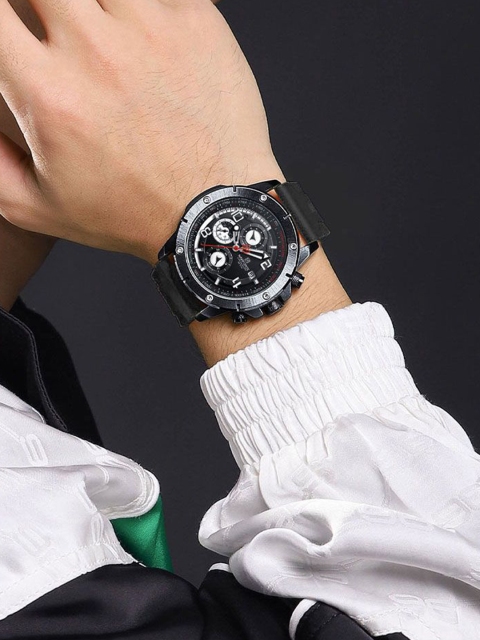 Naviforce Men Dial & Straps Analogue Chronograph Watch-NF8034_B B B - Image 6