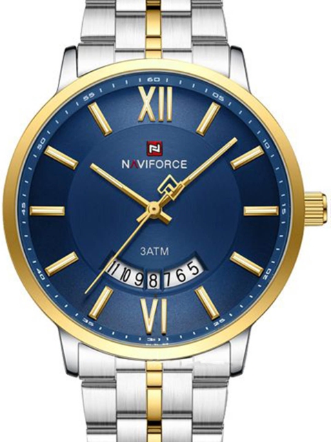 Naviforce Unisex Couple Analogue Chronograph Watch NF9238_S BE G_COUPLE - Image 6