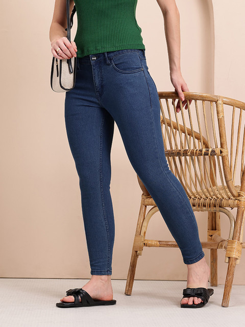 Mast & Harbour Women Skinny Fit Stretchable Jeans