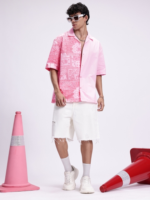Kook N Keech Oversized Fit Ethnic Motifs Printed Pure Cotton Casual Shirt - Image 6