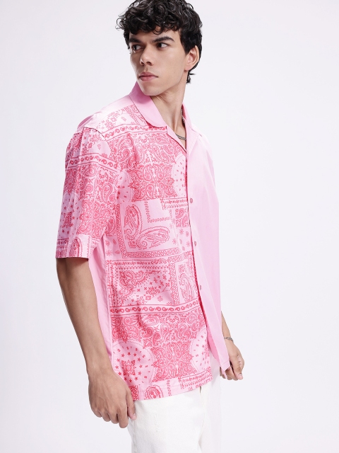 Kook N Keech Oversized Fit Ethnic Motifs Printed Pure Cotton Casual Shirt - Image 4