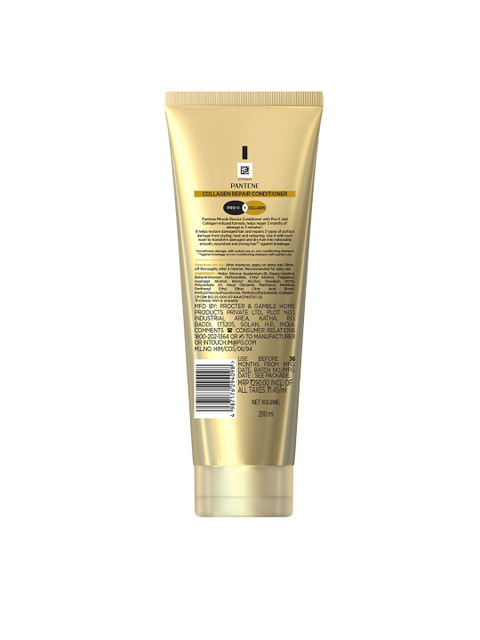 Pantene Miracle Rescue Collagen Repair Hair Conditioner - 200ml - Image 2