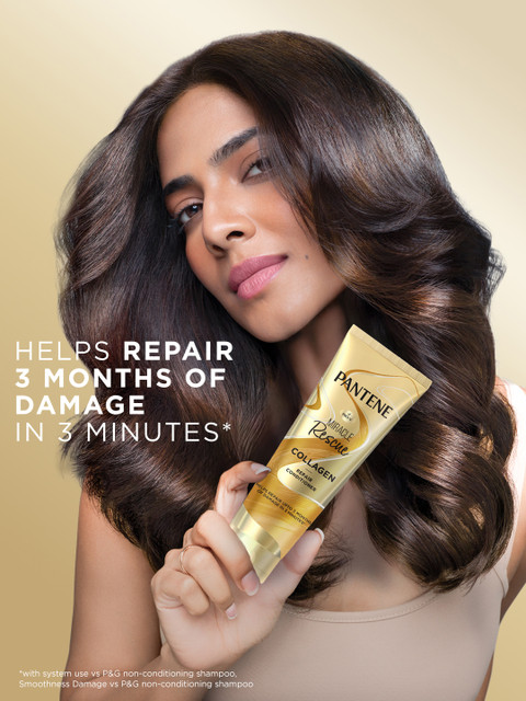 Pantene Miracle Rescue Collagen Repair Hair Conditioner - 200ml - Image 8