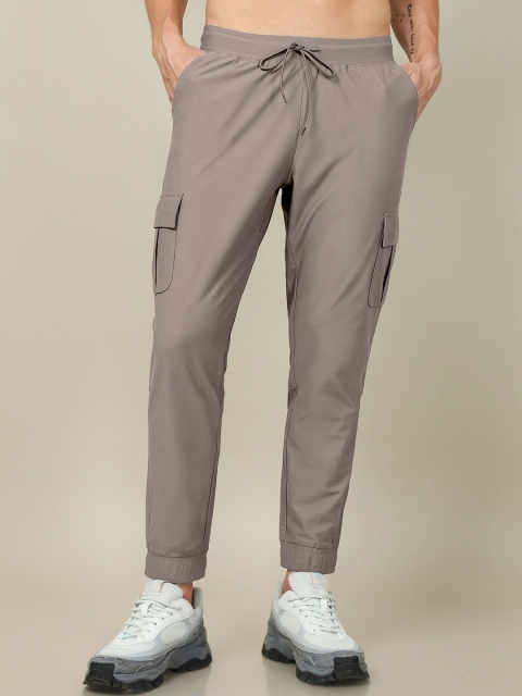 Technosport Men Relaxed Slim Fit Wrinkle Free Trousers