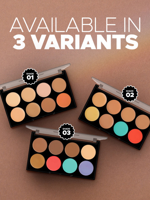 Hilary Rhoda 8 Shade Palette Colour Correct With High Coverage Concealer- 12 g -3 - Image 6