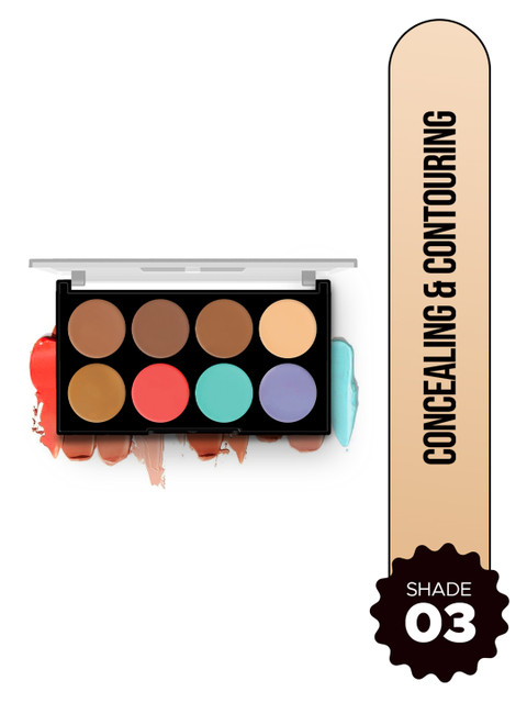 Hilary Rhoda 8 Shade Palette Colour Correct With High Coverage Concealer- 12 g -3 - Image 2