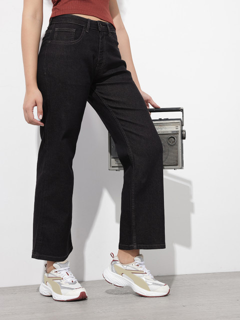 The Roadster Life Co. Women Straight Fit Stretchable Jeans