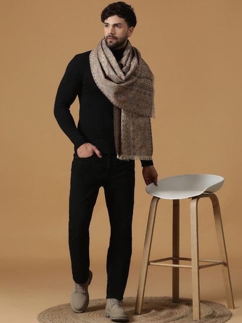 SHINGORA Men Patterned Merino Wool Mufflers - Image 3