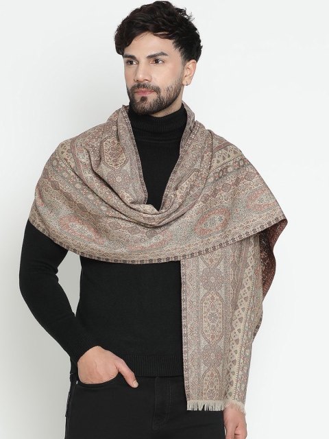 SHINGORA Men Patterned Merino Wool Mufflers - Image 2