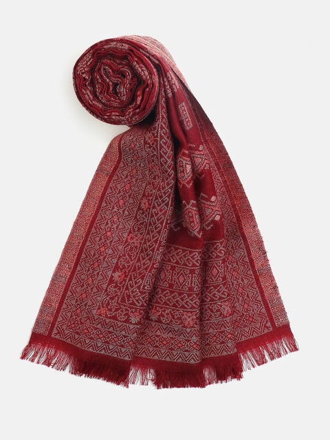 SHINGORA Men Patterned Merino Wool Mufflers - Image 3