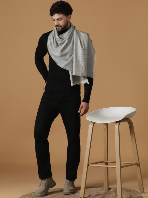 SHINGORA Men Patterned Woollen Mufflers - Image 3