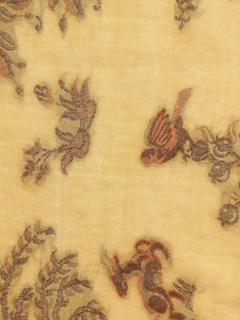 SHINGORA Men Woven Design Woolen Jacquard Stoles - Image 6