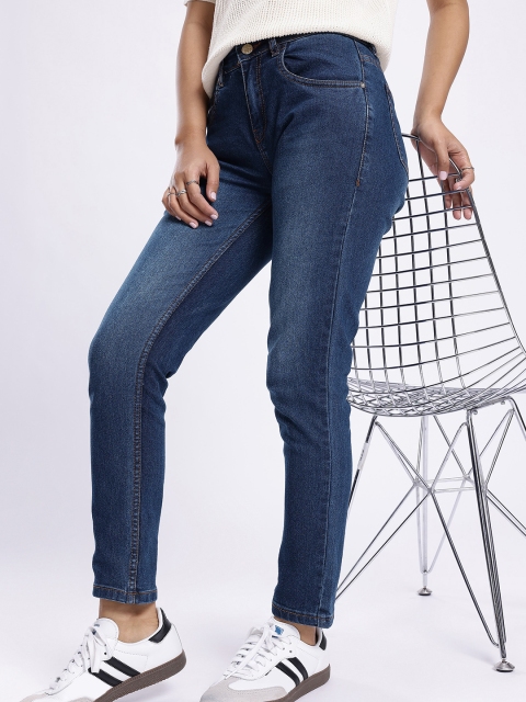 glitchez Women Slim Fit Light Fade Stretchable Jeans