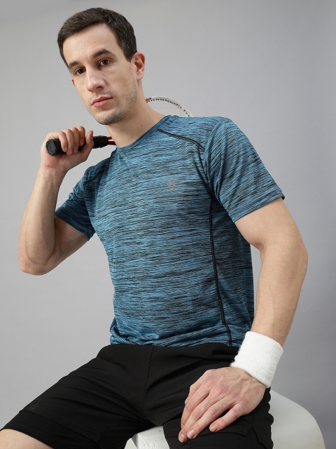 HRX by Hrithik Roshan Men Solid Rapid-Dry Round Neck T-shirt - Image 7