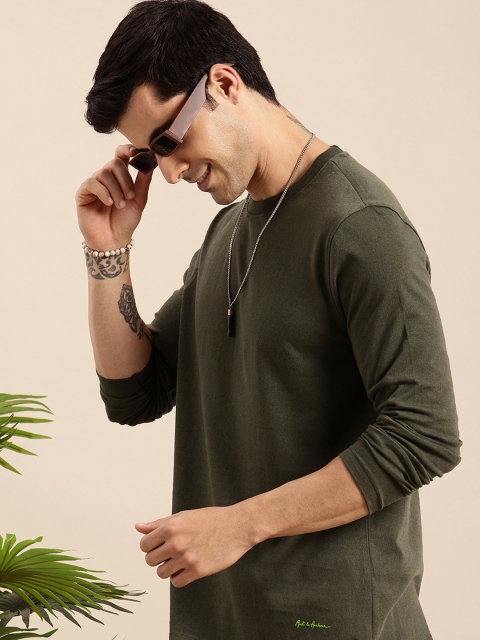 Mast & Harbour Round Neck Knitted T-shirt