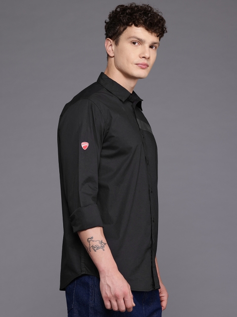 Ducati Brand Logo Print Detail Regular Fit Shirt - Image 4