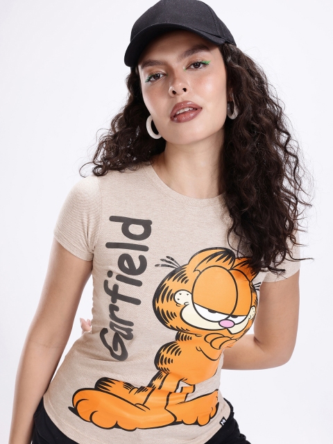 Kook N Keech Garfield Printed T-shirt